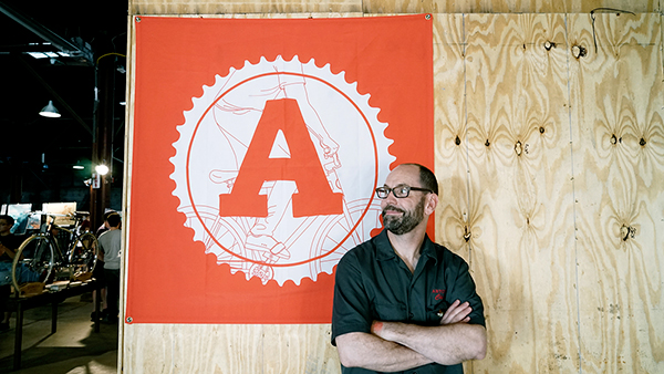 ARTCRANK's founder Charles Youel,, photo by Miguel Angel