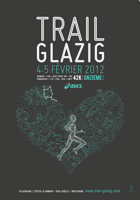 Affiche Trail Glazig 2012