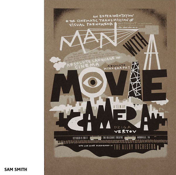 Affiche Man with a movie camera par Sam Smith