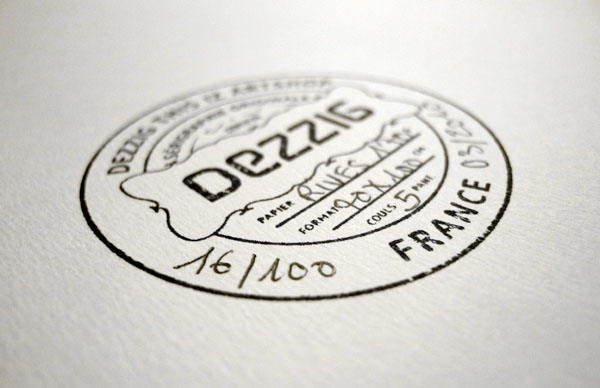 Certificat d'authenticité Dezzig