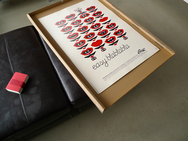 Affiche Dezzig Blablabla Philippe Katerine par Zig - 2011