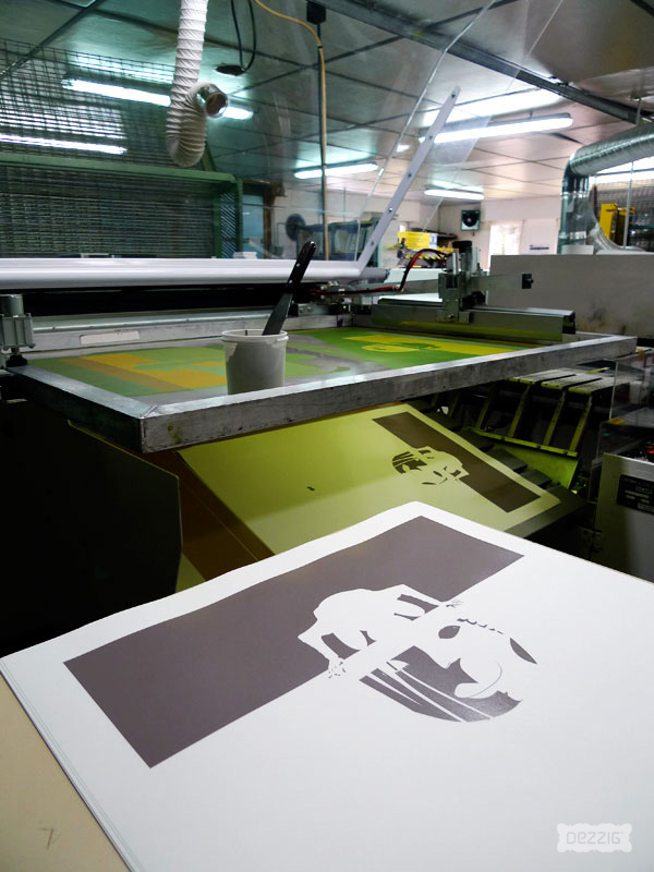 La sérigraphie par Dezzig