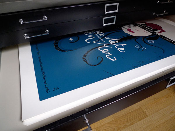 Les affiches Dezzig en sérigraphie