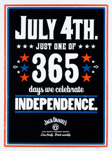 Jack Daniel's Independence poster par Yee-Haw Industries