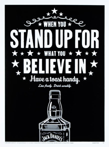 Jack Daniel's Independence poster par Yee-Haw Industries