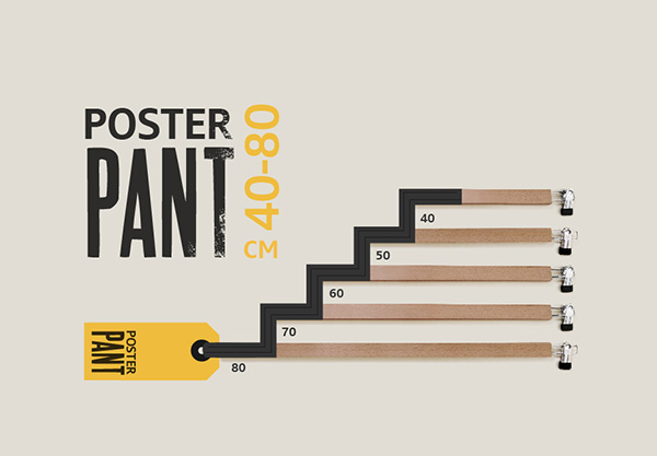 Poster-pant par Dezzig disponible en 5 formats