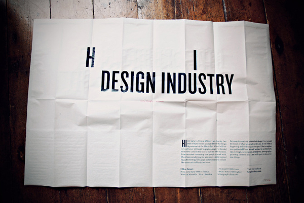 Thrown bricks into the design industry © Benoit Ollive - graphicfury