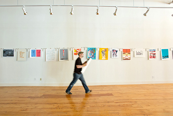 ARTCRANK's founder Charles Youel, photo by Jonathan Chapman 