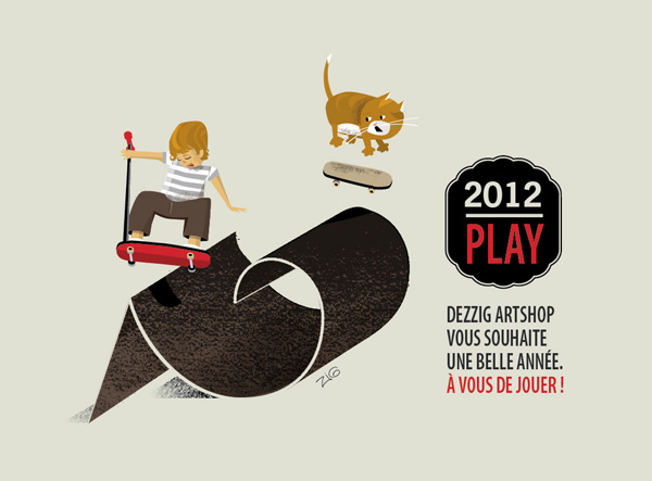 Nouvelle année 2012 par Zig - Dezzig