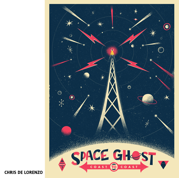 Space Ghost par Chris De Lorenzo
