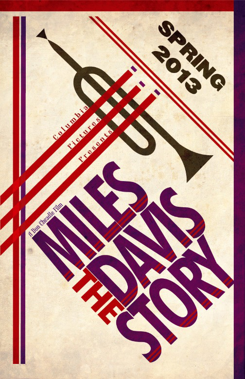 Affiche Miles Davis par Michael Stadtlender