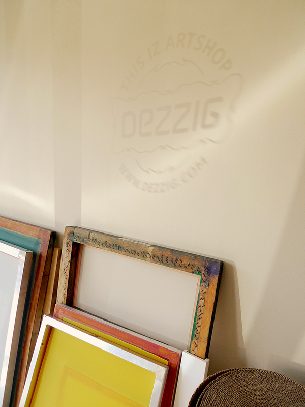 Atelier de sérigraphie Dezzig - screenprint workshop