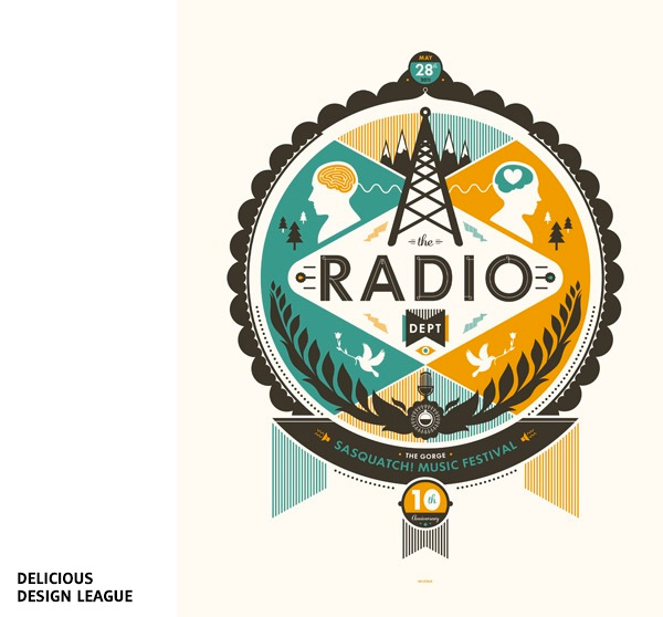 The Radio Dept. par Delicious Design League 