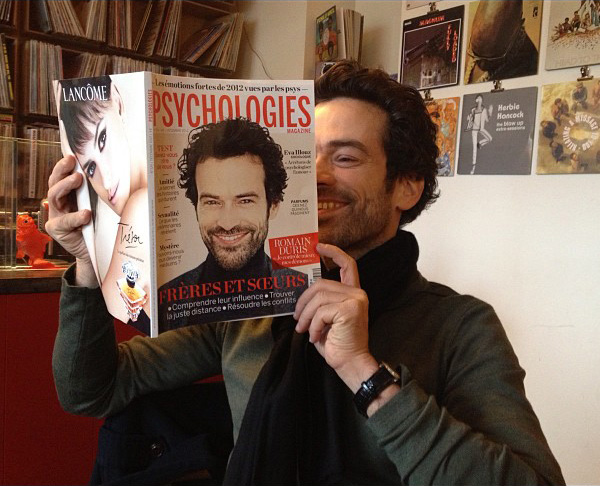 Romain Duris sur le tournage de Casse-tête chinois