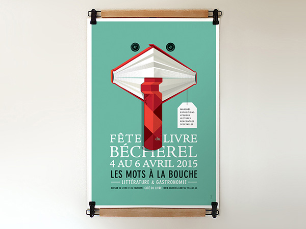 Sérigraphie par Zig à l'atelier Dezzig pour la Fête du Livre de Bécherel