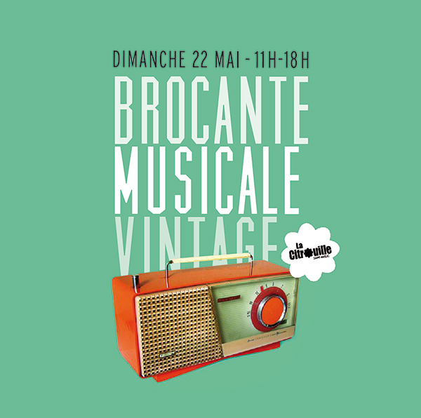 Dezzig à la brocante musicale de La Citrouille à Saint-Brieuc