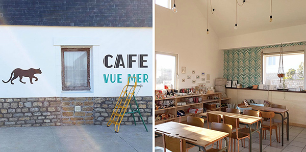 Atelier-café de Monsieur Papier dans le Finstère - Bretagne