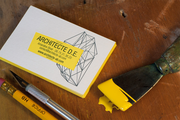 carte architecte par House of press