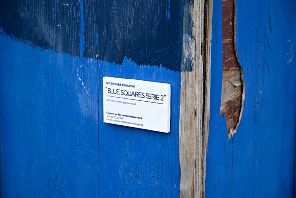 Blue squares serie © Benoit Ollive - graphicfury