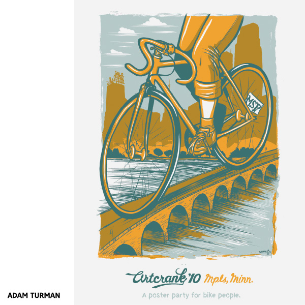 Track Stand - Artcrank '10 par Adam Turman