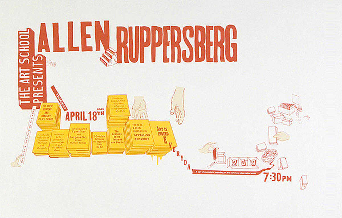 Allen Ruppersberg Poster Jon Sueda