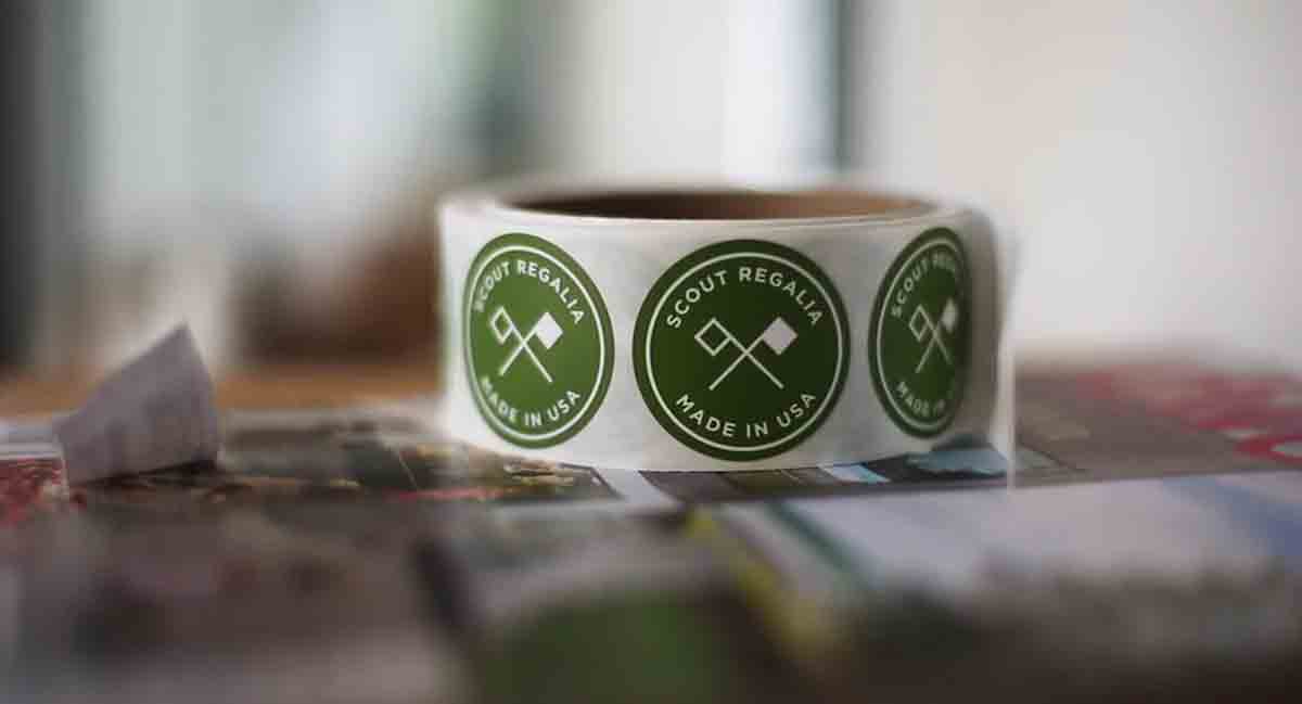 Logo hipster Scout Regala design pour la maison