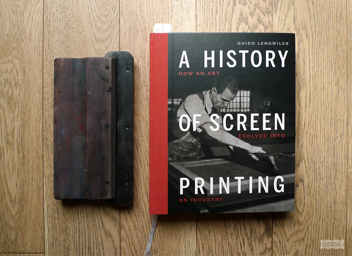 Histoire de la sérigraphie d'art, a history of screenprinting par Guido Lengwiler Photo © Dezzig