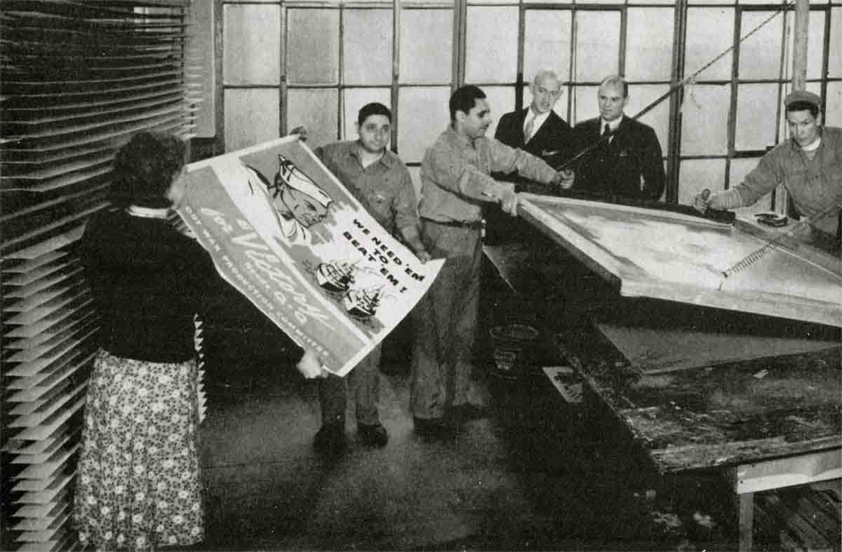 Atelier de Sérigraphie Bryan-Elliott Cie, New-York – 1941