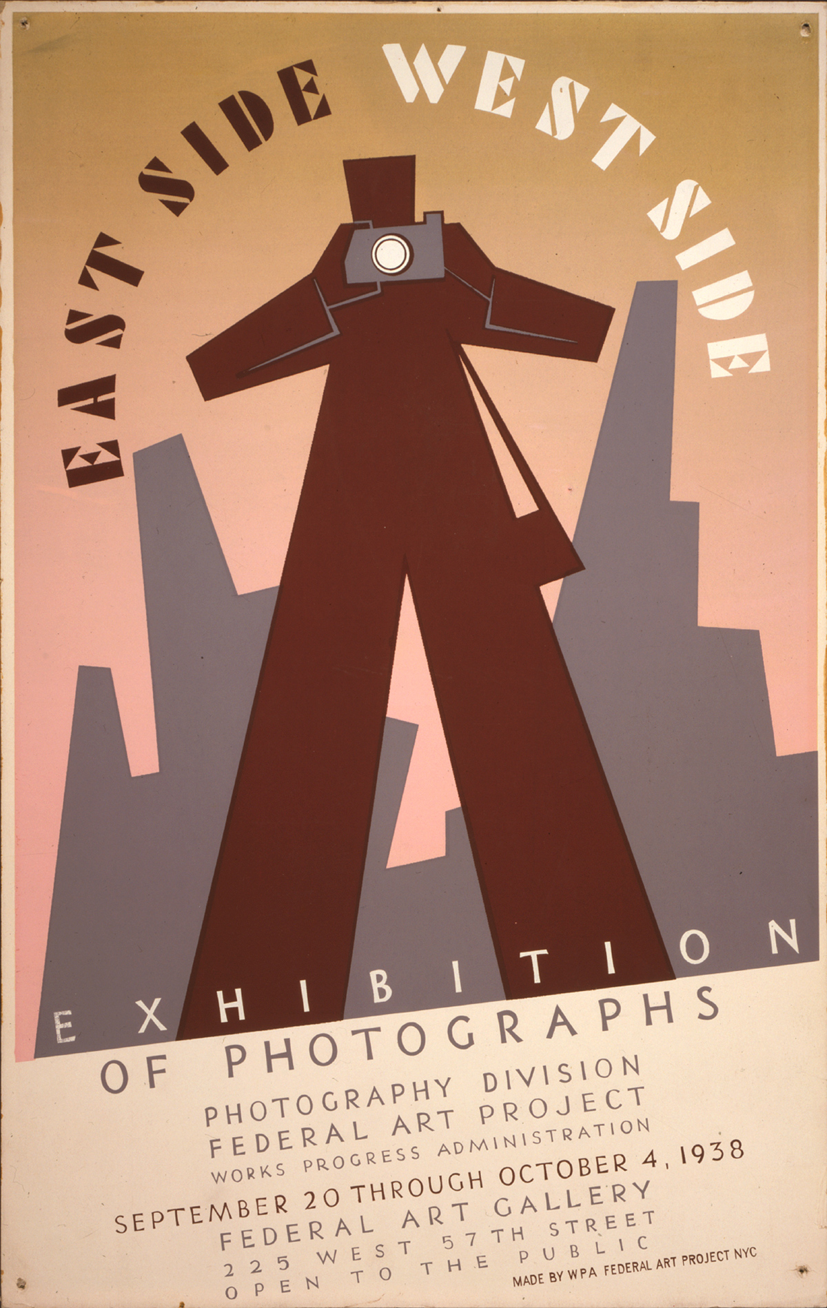 East Side West Side Exhibition of Photographs par Anthony Velonis, 1938