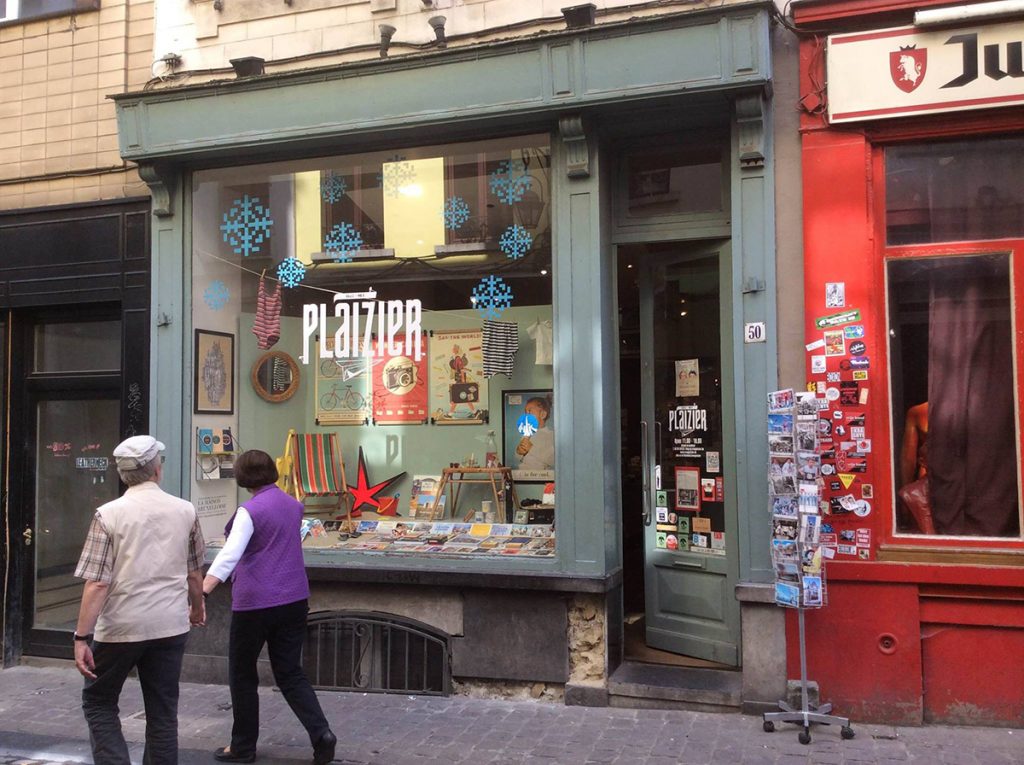 AVEC PLAIZIER, SOUVENIRS DE BRUXELLES…