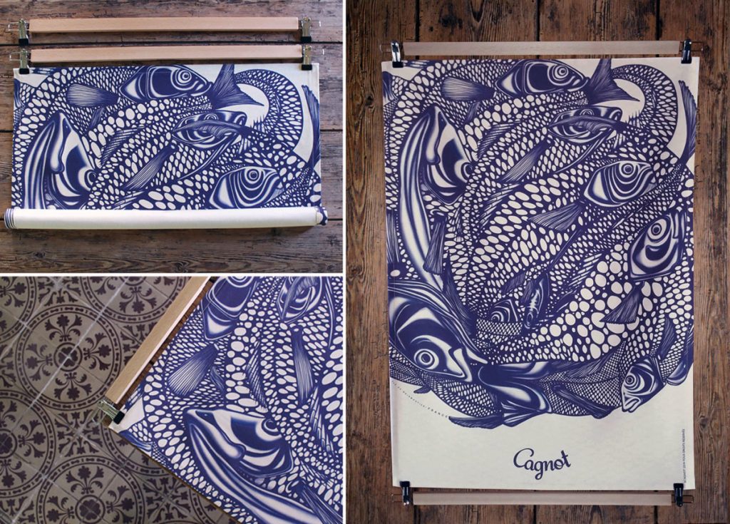 Les toiles décoratives par Gildas Couillon - Cagnot + Poster-pant par Dezzig