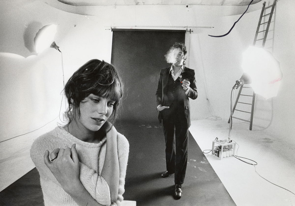 Jane Birkin et Serge Gainsbourg photographiés par Benjamin Auger en 1971