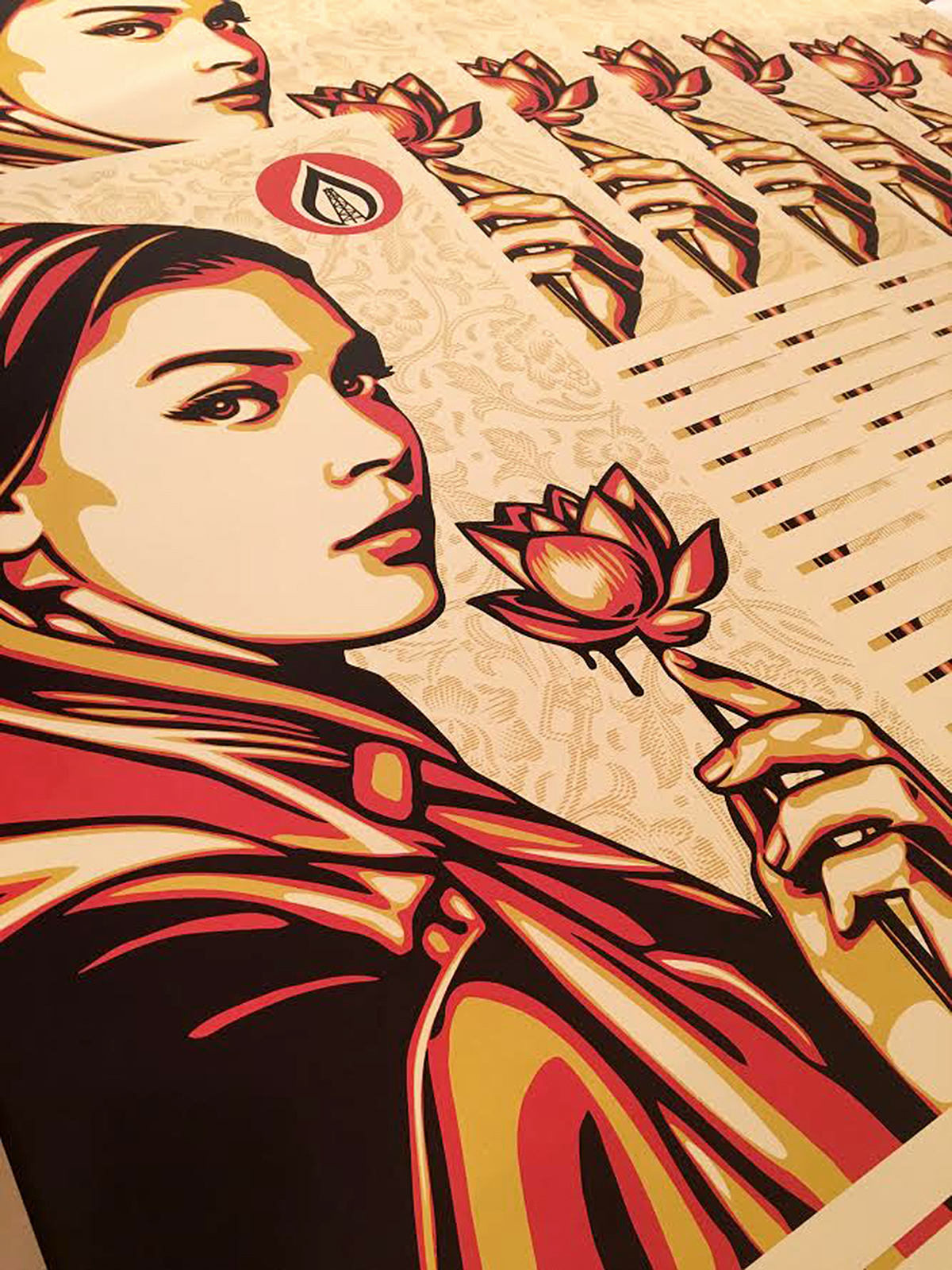 Natural Springs par Shepard Fairey sérigraphie