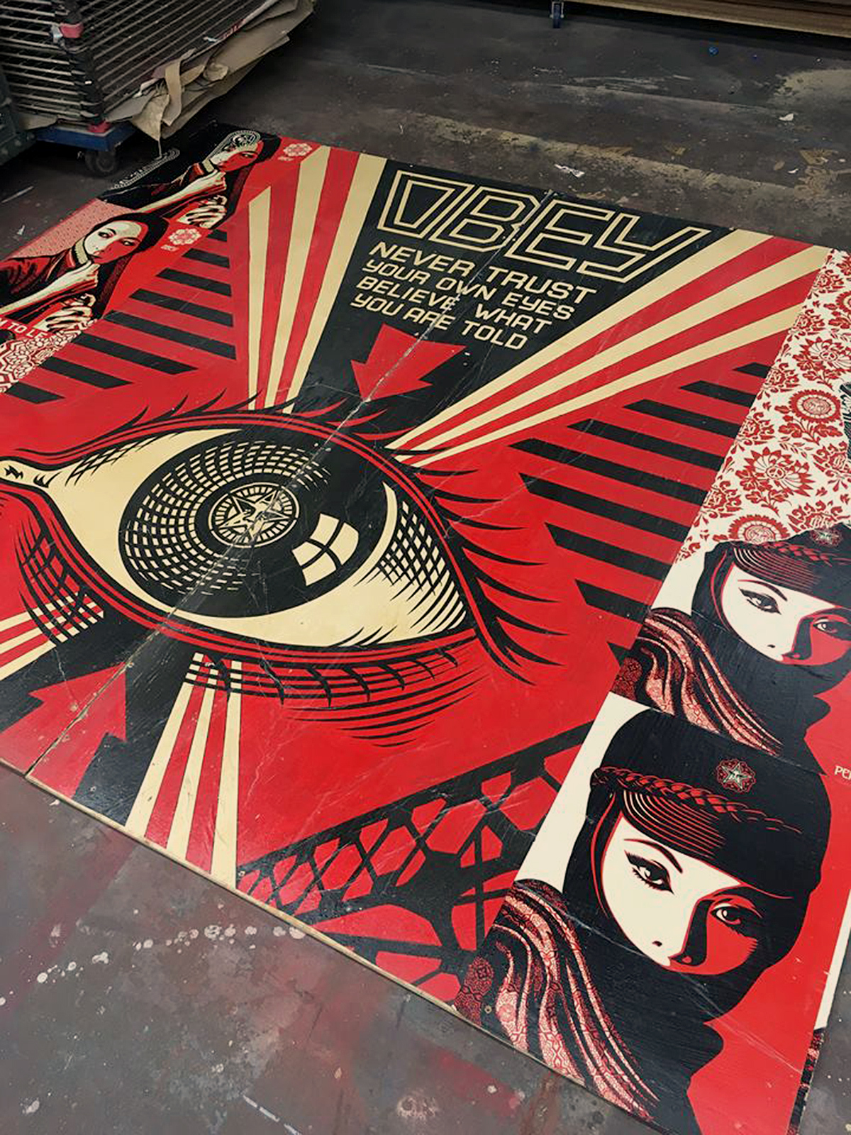 Obey atelier sérigraphie