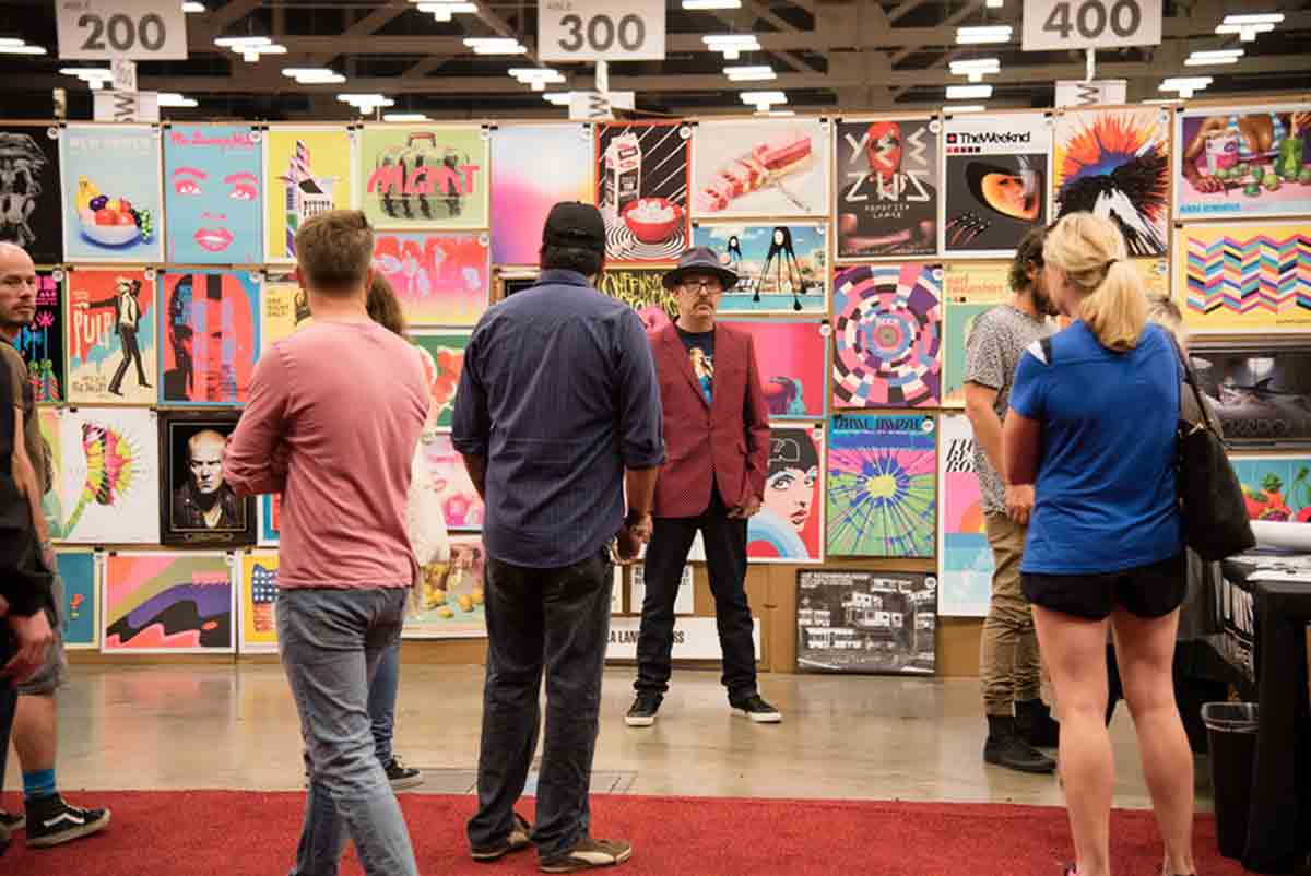 Flatstock poster gigposter convention