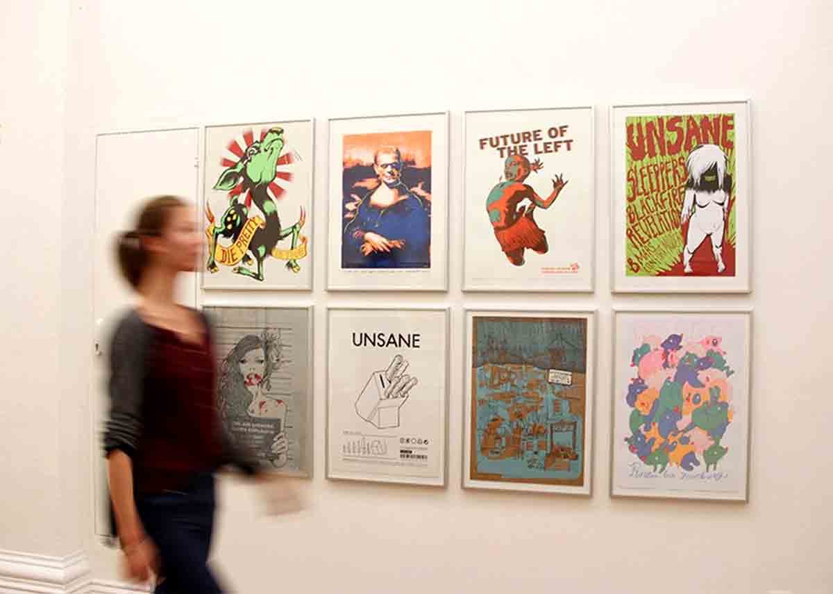 Museum für Kunst und Gewerbe à Hambourg a inauguré en 2015 la première exposition européenne majeure consacrée aux gigposters 