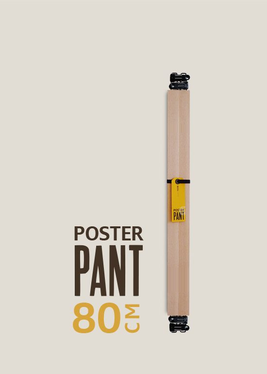 Support mural pour affiches Poster-pant 80 cm