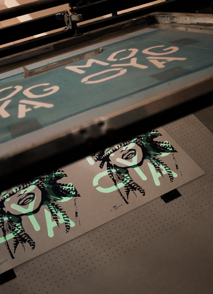 sérigraphie Oumou Sangare