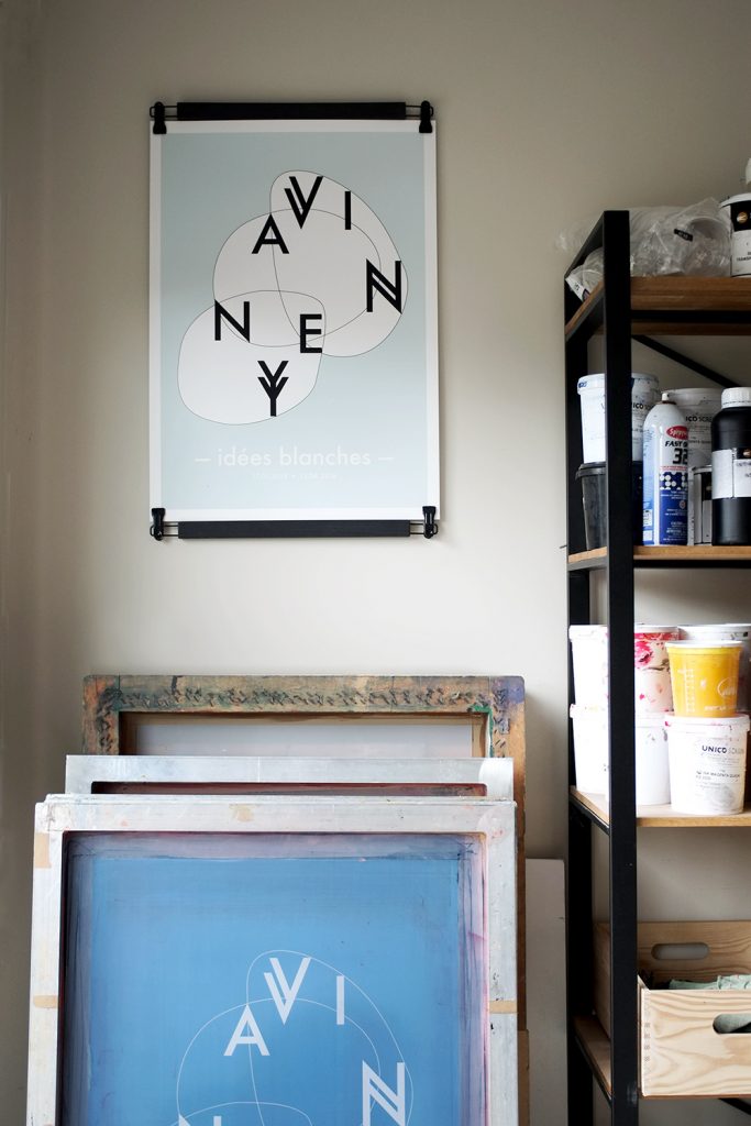 Sérigraphie Vianney par Jérôme Witz