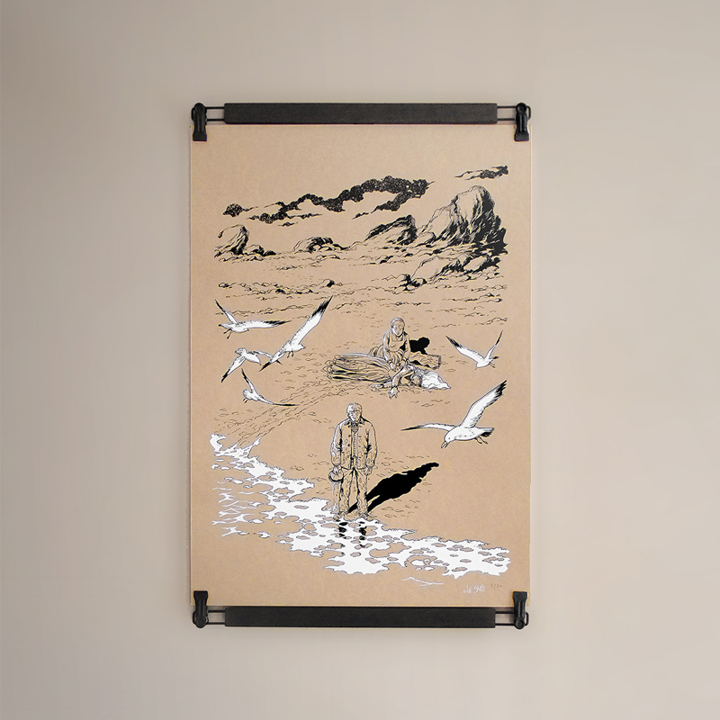 Sérigraphie Erwan Le Saëc x Dezzig