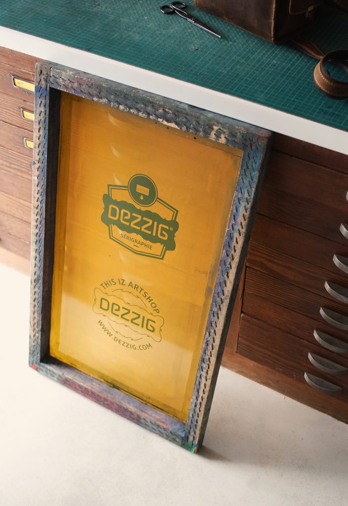 Dezzig vintage screen silk screen