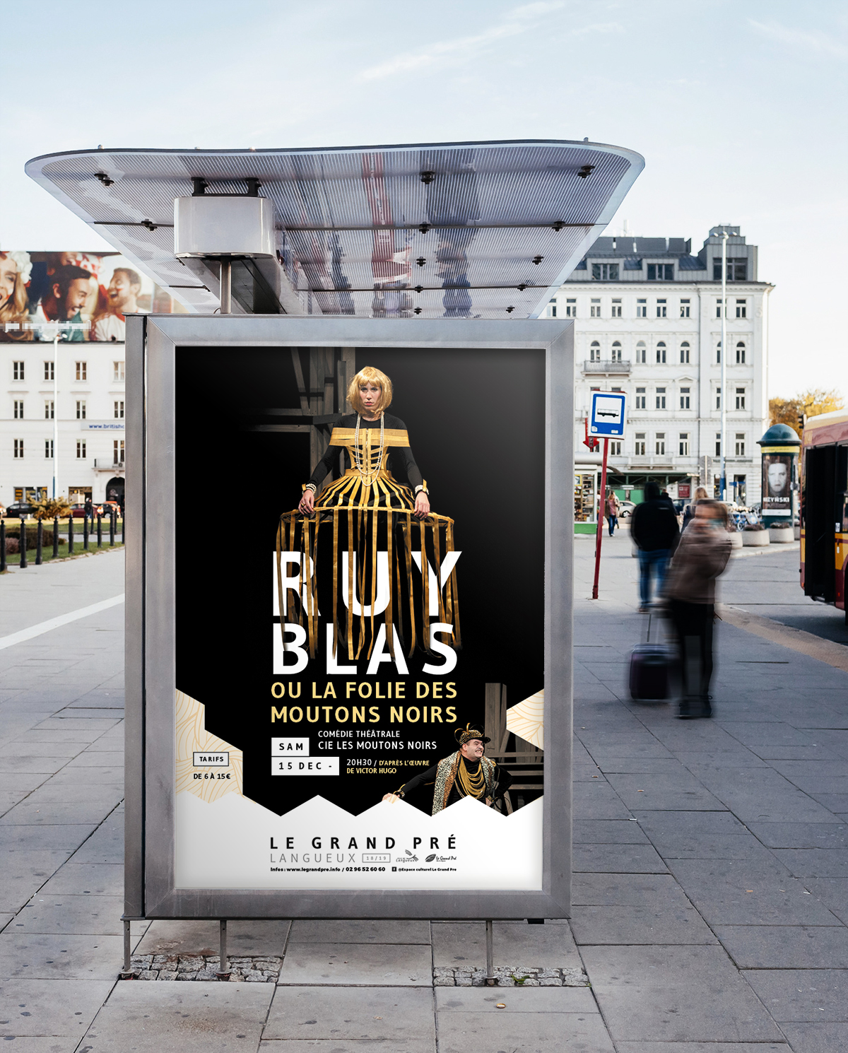 Affiche Ruy Blas par Dezzig