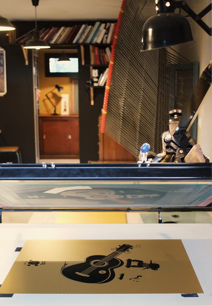 sérigraphie atelier Dezzig