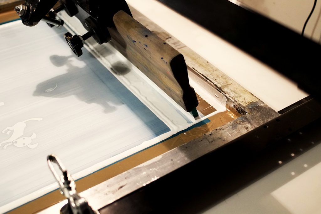 sérigraphie atelier Dezzig