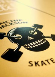 Sérigraphie Skate Pirate Richie Jackson