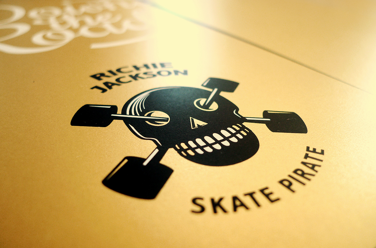 Sérigraphie Skate Pirate Richie Jackson