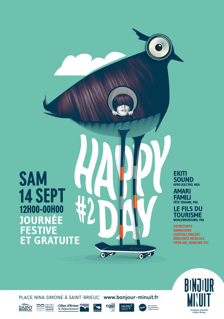 Happy Day #2 illustration par Dezzig