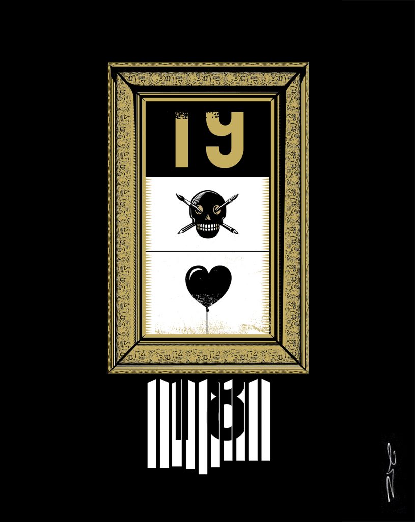 Banksy tribute 2019 par Zig