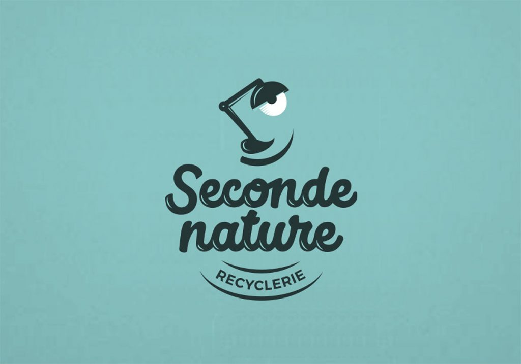 Identité graphique par Dezzig : Seconde Nature recyclerie