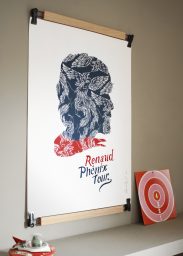 Sérigraphie Renaud Phénix Tour